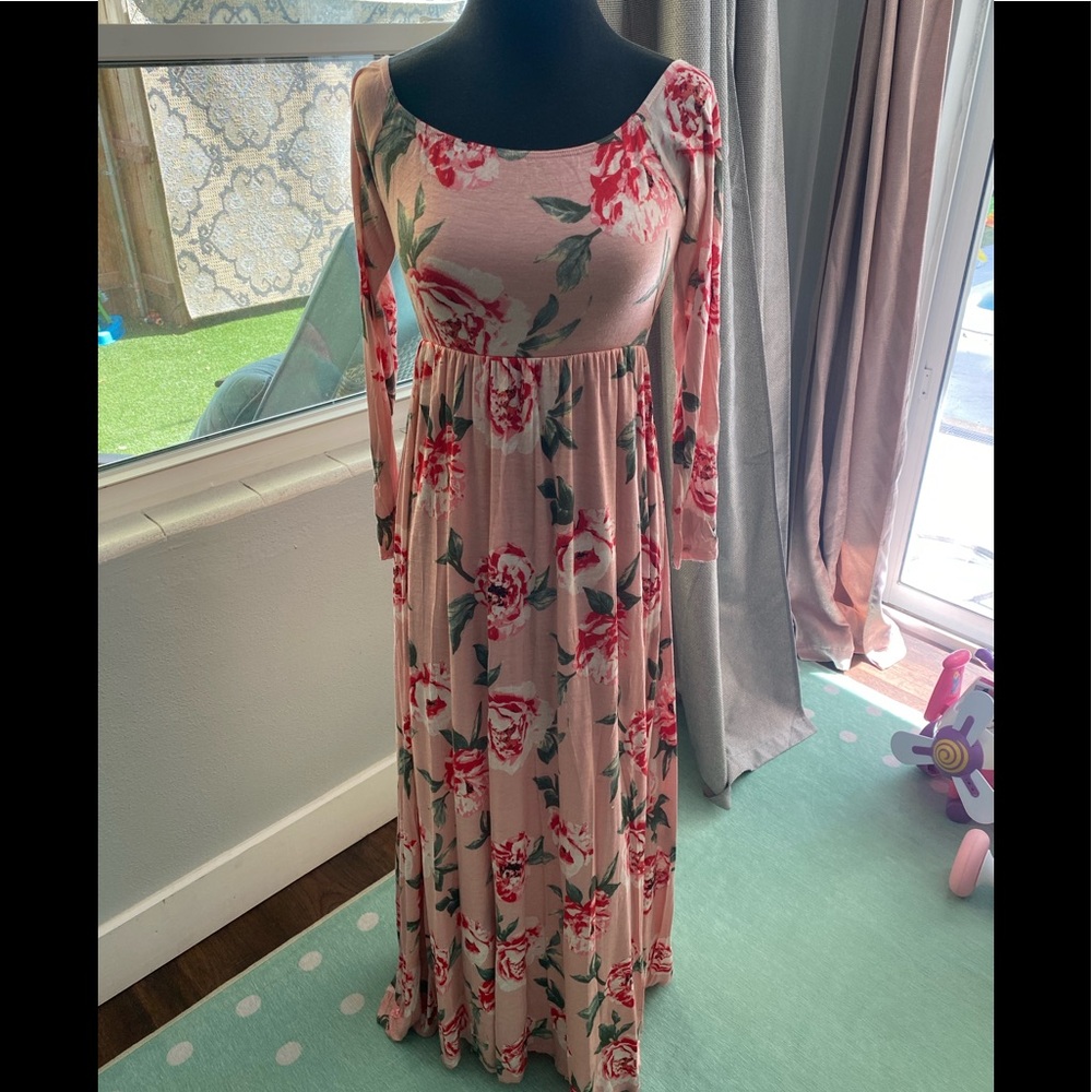Maternity maxi